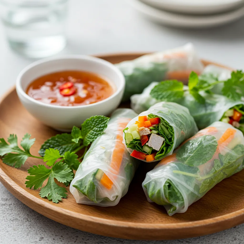 Easy Spring Rolls - tertiary view
